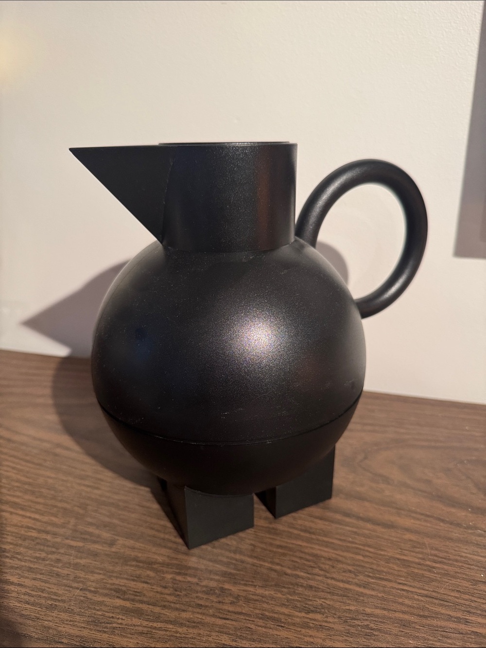 Alessi Black Euclid Thermos/Pitcher by Michael Graves - Picture 3 of 3